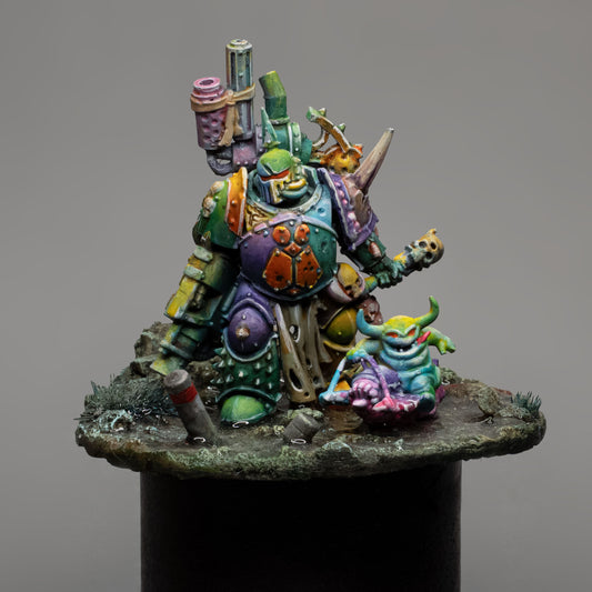 Colorful Nurgle Plague Marine 1 of 1