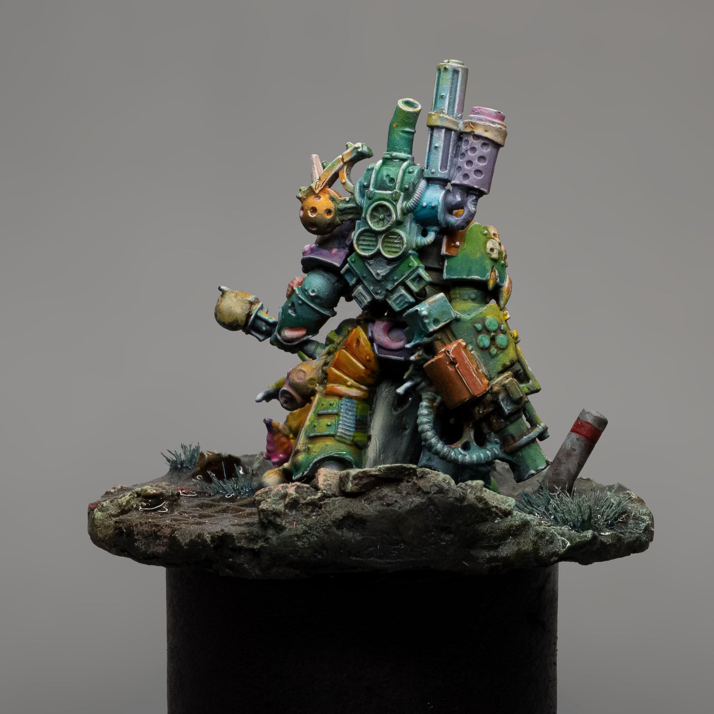 Colorful Nurgle Plague Marine 1 of 1