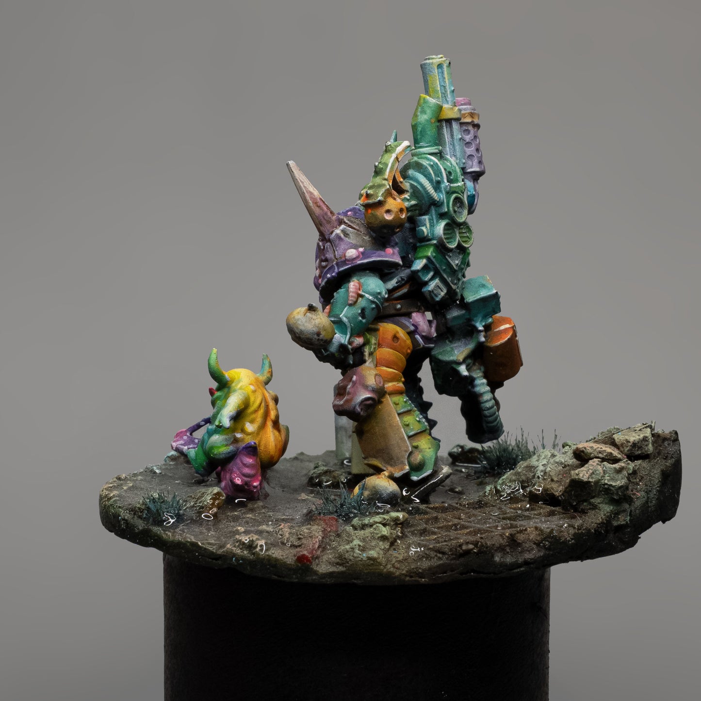 Colorful Nurgle Plague Marine 1 of 1