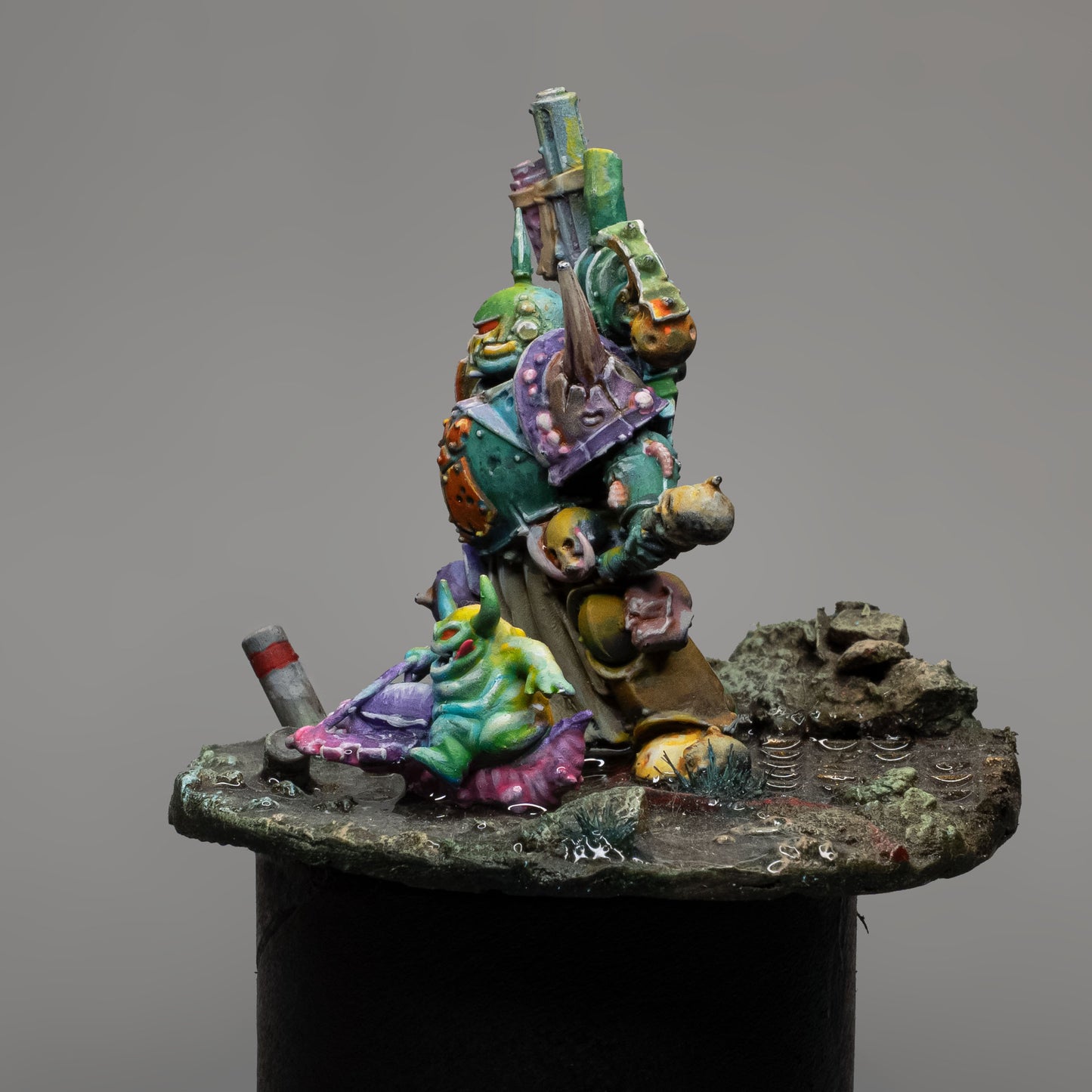 Colorful Nurgle Plague Marine 1 of 1