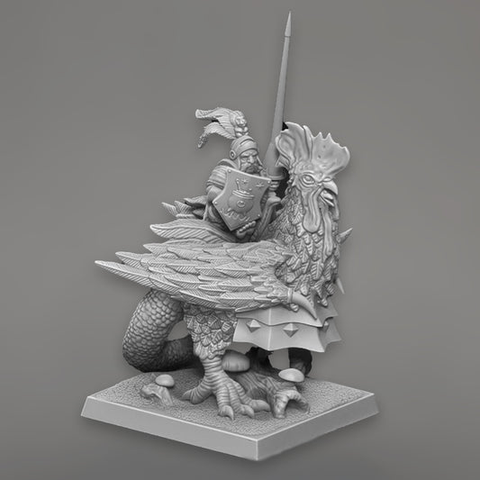 Halfling Lord on Rooster