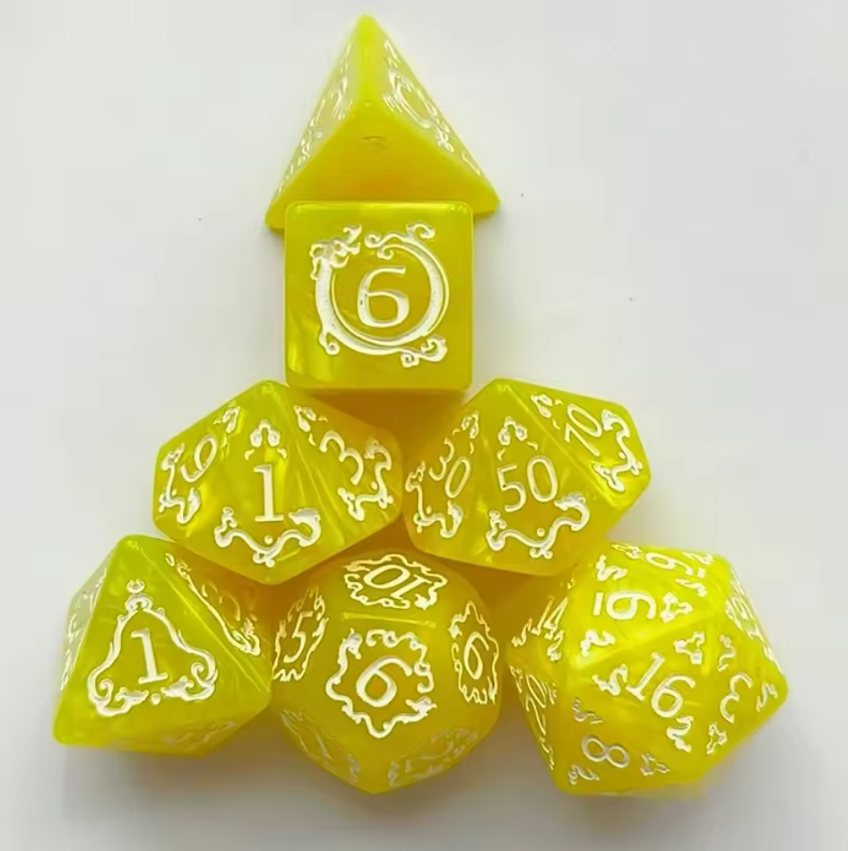 DND dice set "Dragon"