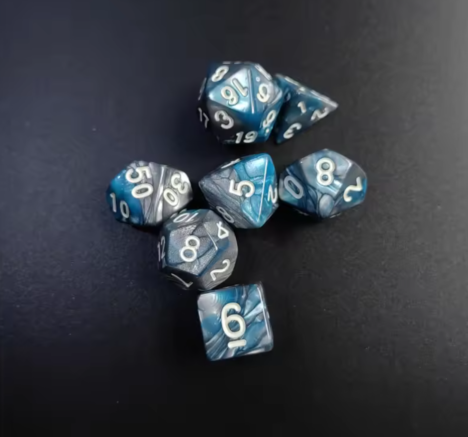 DND dice set "Mixed magic"