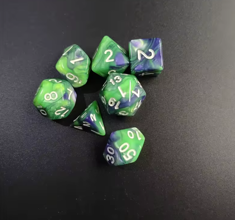 DND dice set "Mixed magic"