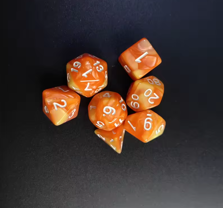 DND dice set "Mixed magic"