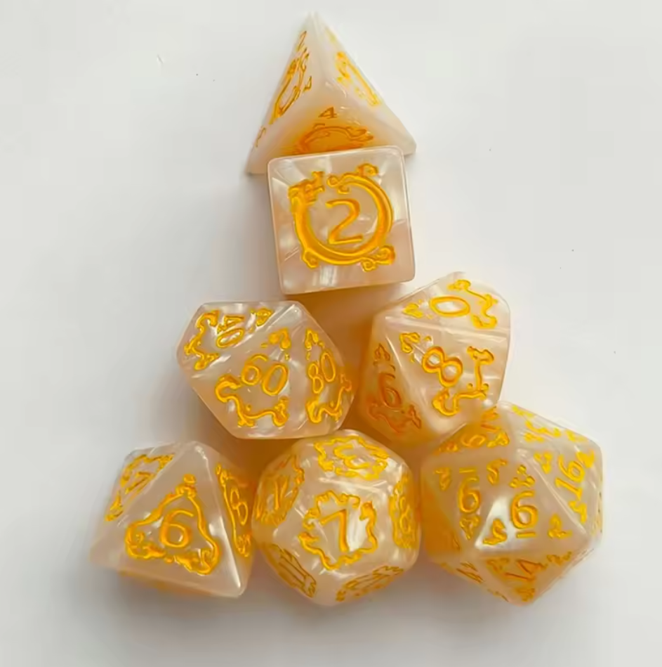 DND dice set "Dragon"